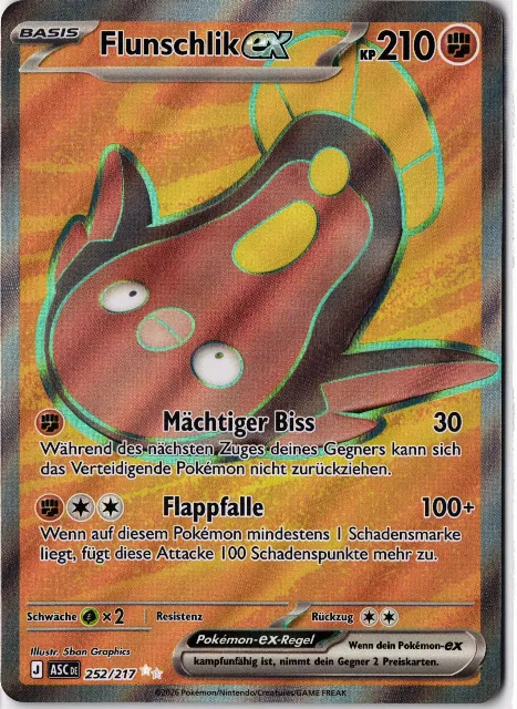 Flunschlik-ex Ascended Heroes 252/217 Vorderseite